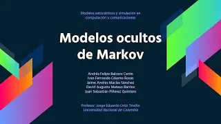 ME01 Exposici&oacute;n 06 Modelos ocultos de Markov