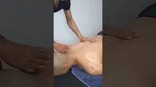 Deep Tissue Massage using the knuckles #deeptissuemassage#vredendal#juandreurooisportsmassage