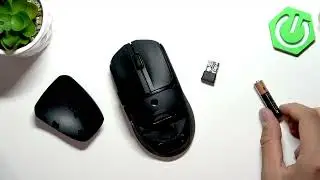 HyperX Pulsefire Fuse &ndash; How to Insert the Battery in the Mouse