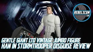 Star Wars Gentle Giant LTD Vintage Jumbo Han Solo (Stormtrooper Disguise) Figure Review