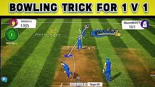 WCC3 Bowling trick 1v1 Multiplayer ! #Shorts
