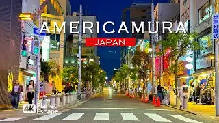 Amerikamura Night Walk Vlog &ndash; Osaka&rsquo;s Trendy Streets in 4K