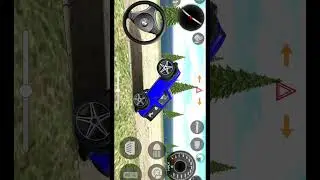 Modified Mahindra Thar 👿 new driving long jump challenge 🎯 Indian Cars Simulator 3D gadi wala games