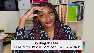 How my actual exam went~Part 1 | HPCZ  |hey it’s Becca!