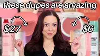 I found INCREDIBLE drugstore makeup dupes you need to see!
