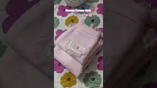 Beautiful cord set from Savana 💐Light pink and white colour combination #ytshorts #unboxing #savana