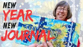 How to art journal in three easy stages