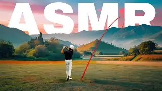 Relaxing Sunset ASMR Golf Round 7:22 pm in Mexico