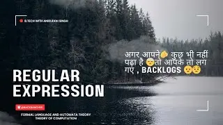 Regular Expression 🍿🩰 ||TOC or Formal language of Automata Theory 🦌| @Backbenchers-Ahead