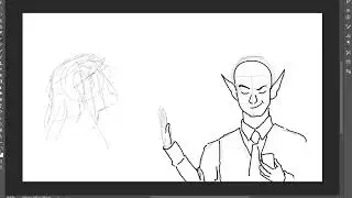 Thumbnail drawing timelapse