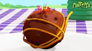 🐜Joey and Boo's Snack Attack!🐜 | [MULTI-LANGUAGE] | Antiks | Learn Languages with Kids Stories