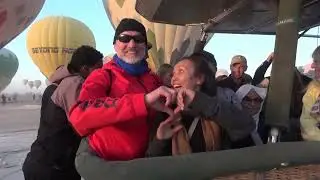 Hot air balloon ride ,Egypt #egypttravel 🇷🇸 นั่งบอลลูน เที่ยวประเทศอียิปต์ 