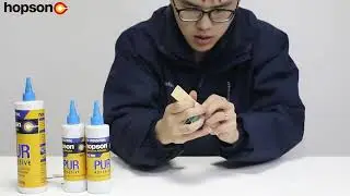 Super strong bond! See how PUR adhesive works wonders in wood splicing!