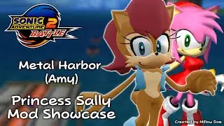 Sonic Adventure 2 Battle - Princess Sally Acorn Mod - Amy - Stage 04: Metal Harbor #Rally4Sally