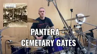 PANTERA - CEMETARY GATES (drum cover)