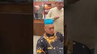 These barbers can make unique hairstyles 😱🤣 #fbfacts #shortsrells #shortsreels #factsdaily