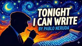 Tonight I can Write by Pablo Neruda