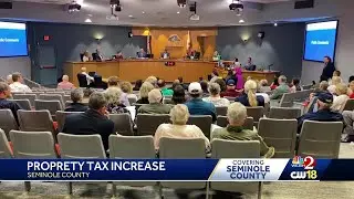 Seminole County leaders vote on property tax increase