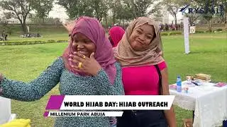WORLD HIJAB DAY 2024 - HIJAB AWARENESS OUTREACH MILLENIUM PARK ABUJA - COALITION OF NIGERIAN MUSLIM