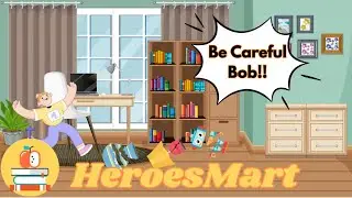 😬 Bob Breaks EVERYTHING! 😅 | A Funny Lesson on Gentleness for Kids 🙏💡