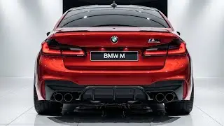 2026 BMW M5! Красный Зверь, Который Стирает Границы Скорости