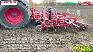 Sowing 'Diablo' Spring Barley with Guttler Supermaxx & Front Tank.