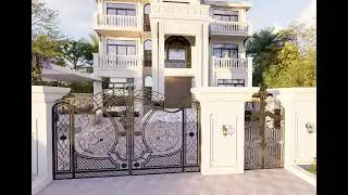 video rendering mansion by mean
