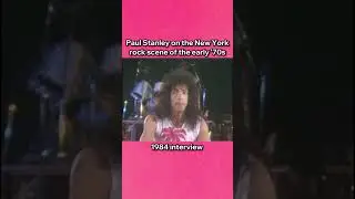 Paul Stanley: The New York rock scene of the early '70s #paulstanley #interview #kissband #rockstar