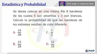 Pregunta tipo admisi&oacute;n PUCP - Estad&iacute;stica y Probabilidad
