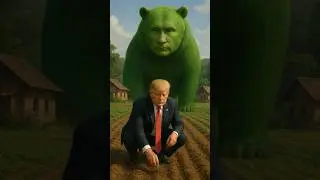 🤣Donald Trump & Vladimir Putin Surreal Art | AI Generated Short#trendingshorts