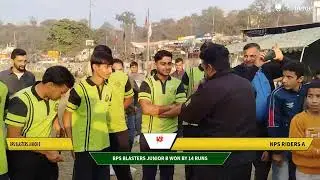 BPS BLASTERS JUNIOR B vs NPS RIDERS A live cricket match | SPL Champions Trophy 2025 live - Army Gro