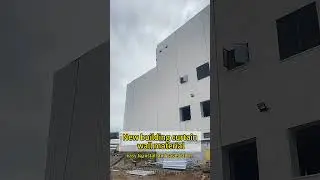 New building curtain wall material, easy to install and saves labor.