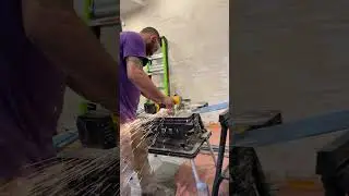 Counter pony wall framing for new restaurant!
