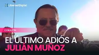 Familiares y amigos dan el último adiós a Julián Muñoz