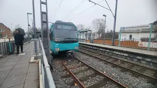 U-Bahn Frankfurt Mitfahrt mit U2 von Frankfurt Südbahnhof bis Bad Homburg Gonzenheim