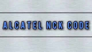 How to unlock alcatel mw40cj Wifi Router Know Your NCK CODE 100% Fixed