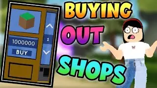 Buying Peoples Whole Shops In Roblox Islands😱(Vending Machines)Insane!!!😀😯💵