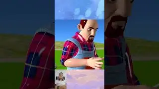 Scary Teacher 3D vs Squid Game Tani, Hello Neighbor and Granny join the challenge #shorts  #scary