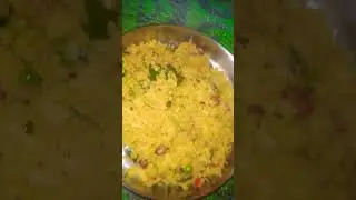 Poha Breakfast 😋😋😋 #shorts #breakfast #food #pohanastanasta #trending #streetfood #taripoha #new