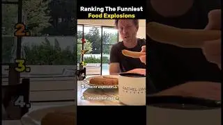 Ranking The Funniest Food Explosions 🍝😂 #funny