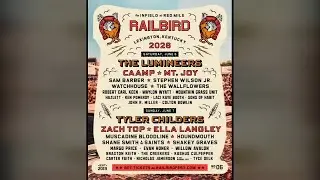 Lineup released for 2026 edition of Railbird music festival in Lexington