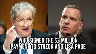 Senator Kennedy GRILLS SNEAKY FBI Director Over $2 MILLION Settlement To Peter Strzok and Lisa Page
