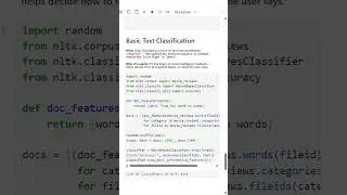 NLTK Text Classification in Python | Basic Classifier Example | Captain Codeplay