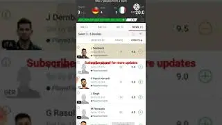 GER vs ITA DREAM 11 TEAM || ICC men's qualifier T20 world cup 2021