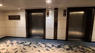 KONE Minispace Lifts in the Britannica Cruise Ship operated by P&O Cruises