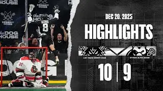 FULL GAME HIGHLIGHTS | Las Vegas Desert Dogs vs. Ottawa Black Bears | December 20, 2025