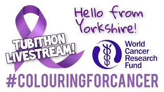 LIVE! COLOUR FOR CANCER with ME! - It's Tubithon Day! #PiggysTubithon2026