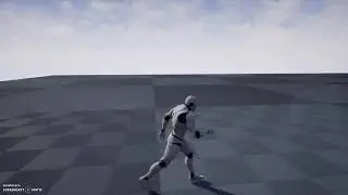 UE4 Root Motion Controller using movement animset pro WIP