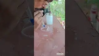 How to make bubble sugar + shampoo experiment #shorts