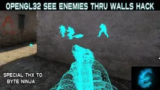 WALLHK: Seeing Enemies Through Walls Without C++ | OPENGL32